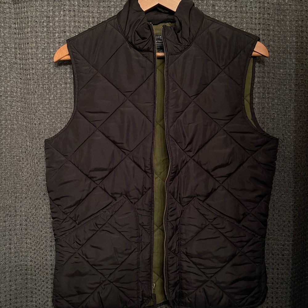 J. Crew quilted vest